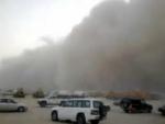 العاصفه الرمليه الغاضبه على الكويت ٢٥ مارس ٢٠١١