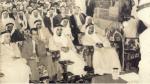 سمو الشيخ صباح الأحمد الجابر الصباح في مناسبة ثقافية في الخمسينات .