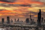 صور لمغيب الشمس لمدينة الكويت