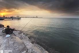 بعدسة سارة الصايغ Kuwait - Shuwaikh Beach - Fisher Man&#039;s Sunset