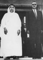 جمال عبدالناصر و عبدالله السالم عام 1964