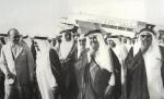 استقبال الملك سعود بن عبدالعزيز عام 1953