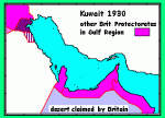 خريطة الخليج العربي من العام ١٩٠٥-١٩٢٣ Arabia Map 1905-1923