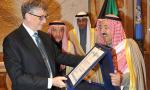 Mr. Bill Gates received award form H.H. The Amir of Kuwait