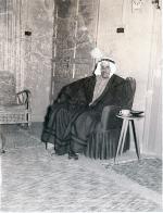 Abdulatif Hamad Al-Falah at his residence in Jibla