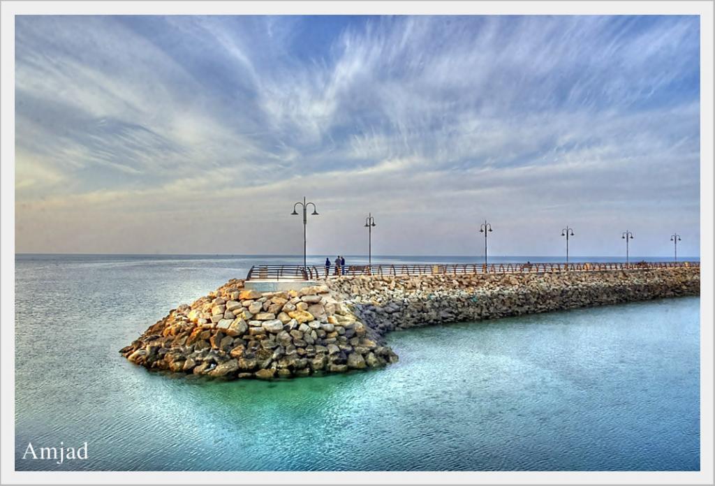 شواطئ المدينة بعدسة أمجد Kuwait City Beach