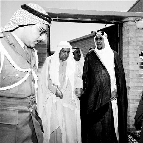 زيارة الملك سعود للكويت عام 1953م
