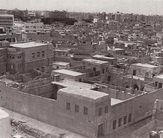 Old Kuwaiti neighborhood