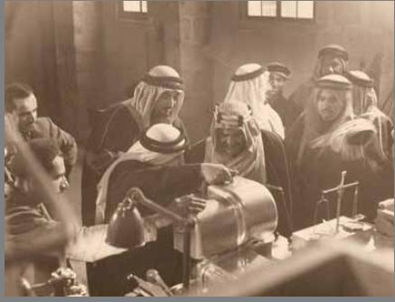 Coronet Cigarette factory. First in Kuwait. 1945