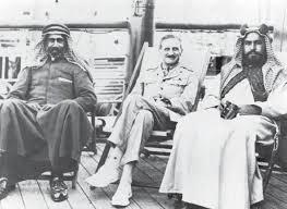 His Highness the late Amir Sheikh Ahmed Al Jaber Al Sabah in Britain in 1935.