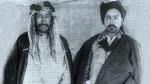 Sheikh Mubarak of Kuwait with his good friend Sheikh Khaz&#039;al of Muhammarah