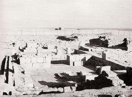 The Greek Temple after Excavation on Failka Island