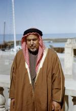 The ruler of Kuwait Shk. Abdullah of Salim Al Sabah. 1952 By: George Rodger