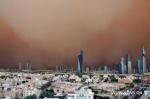عاصفه رملية في الكويت ٢٥ مارس ٢٠١١